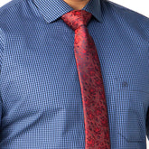 Shirt:Full Sleeve_Semi Fit_ Check_337#1